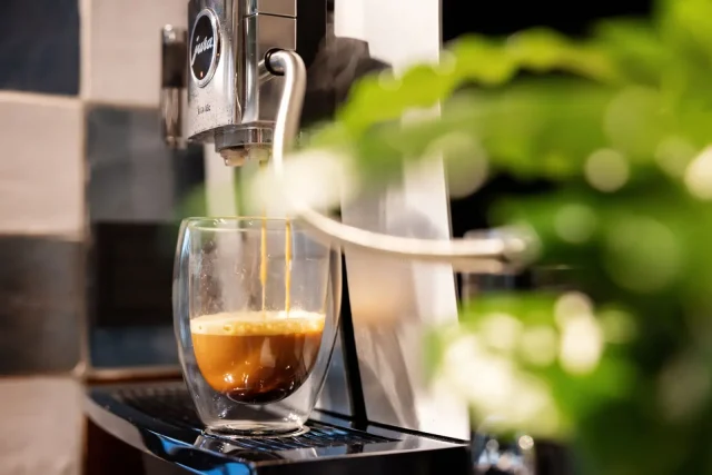 Koffiemachine op locatie
